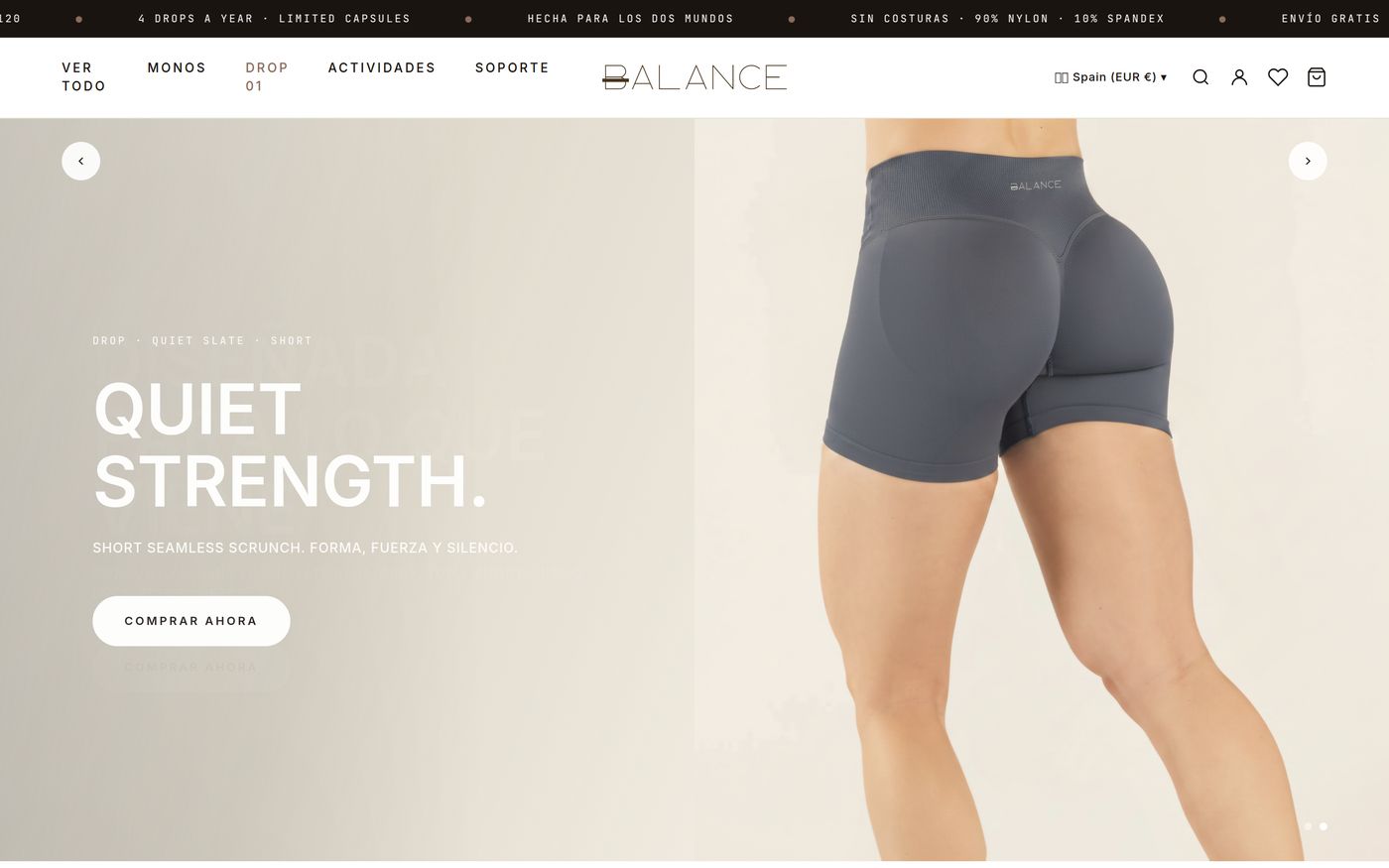 Tienda de Balance activewear